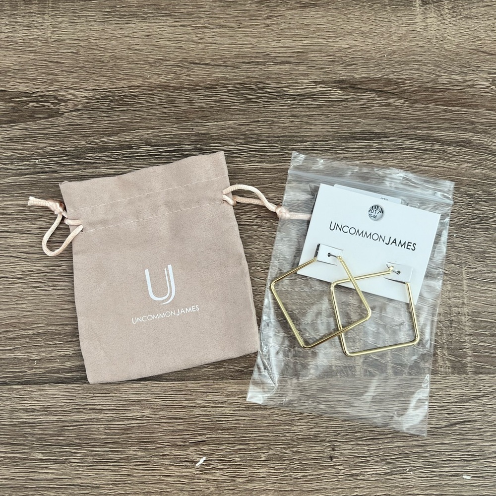 Uncommon James Girl Boss Hoop Earrings